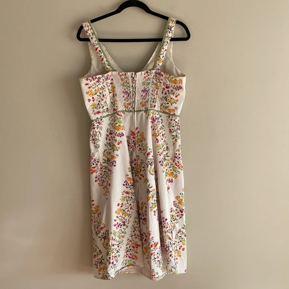 VTG R&K • cottage floral midi dress - Picture 3 of 7